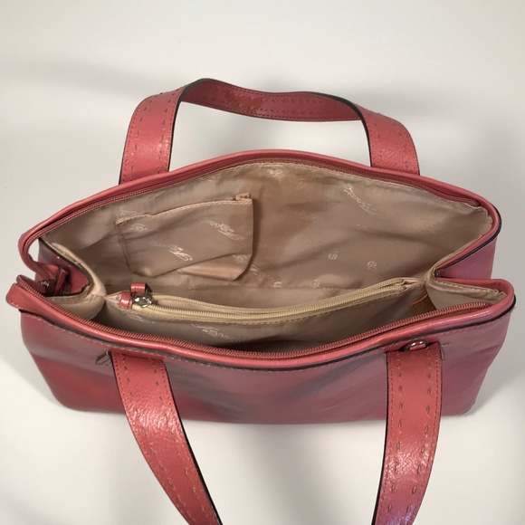 Fossil Pink Leather Handbag - Picture 4 of 6